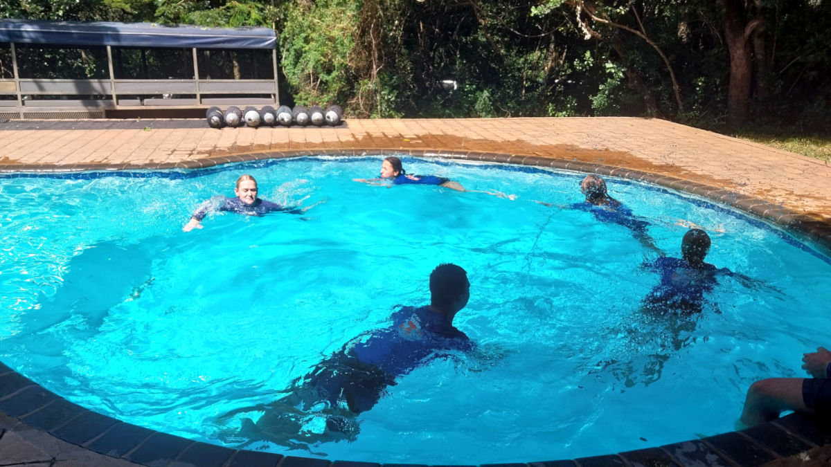 Dive Master Training at Sodwana